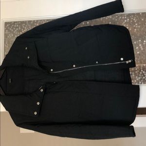 Black quilt jacket